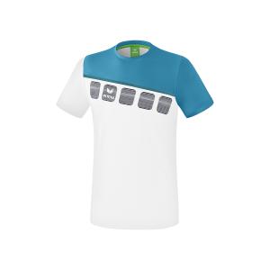 1081909-t-shirt-erima-5-c-blanc-bleu-clair