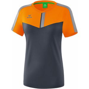 1082015-t-shirt-femme-erima-squad-orange-gris-fonce-gris-clair