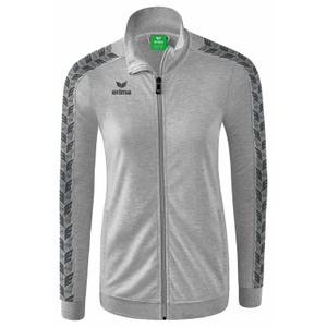 2032215-veste-de-survetement-femme-erima-essential-team-gris-clair-chine-slate-grey