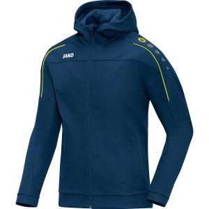 6850-u-42-veste-jako-a-capuche-classico-bleu-nuit-jaune-citron