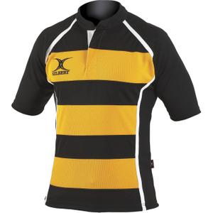 814166-maillot-gilbert-xact-striped-noir-jaune