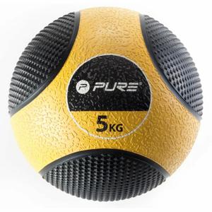 p2i201940-medicine-ball-pure2improve-5kg-jaune-noir-tu