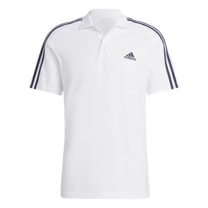 ic9312-polo-et-petit-logo-brode-en-pique-adidas-essentials-3-stripes-blanc