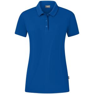 c6321-f-400-polo-femme-jako-organic-stretch-bleu-royal