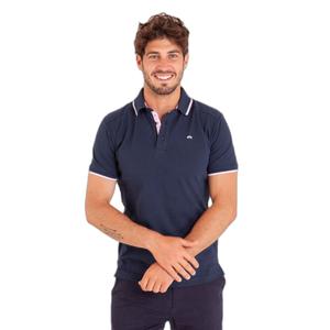 52550-b-marine-polo-col-popeline-imprimee-camberabero-b-marine