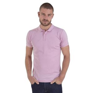 52562-s-rose-polo-uni-en-maille-cloquee-fantaisie-camberabero-s-rose