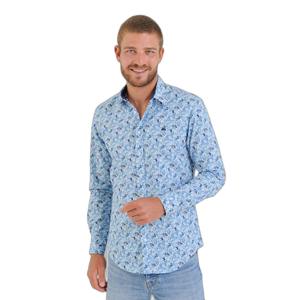 52708-t-turquoise-chemise-manches-longues-a-imprime-fleuri-camberabero-t-turquois