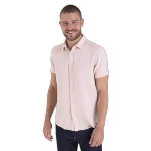 52711-s-rose-chemise-voile-de-coton-gaufre-uni-camberabero-s-rose