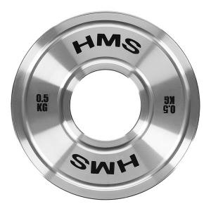 17-61-131-disque-de-musculation-en-acier-calibre-hms-tos05-olimpijski-argente-0-5-kg