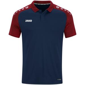 6322-u-909-polo-jako-performance-bleu-marine-rouge
