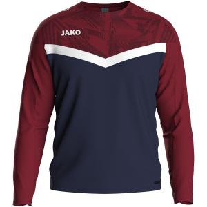 8824-e-901-sweatshirt-enfant-jako-iconic-bleu-marine-rouge