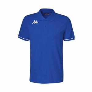 321327w-a07-polo-enfant-kappa-barli-blue-sapphire-white