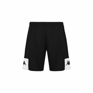 32136fw-a08-short-enfant-kappa-daggo-black-white
