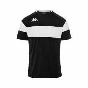 33133ww-a08-maillot-kappa-dareto-black-white