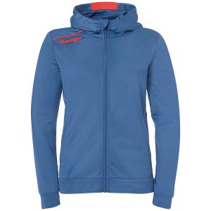 200362708-sweatshirt-a-capuche-femme-kempa-player-gris-ice-rouge-fluo