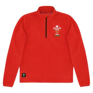 58140006-sweatshirt-1-4-zip-enfant-pays-de-galles-rugby-xv-merch-ca-rouge