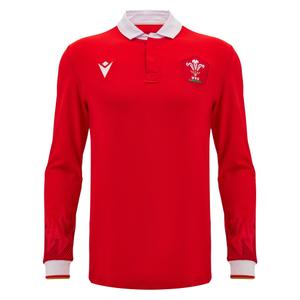 600046330001-maillot-domicile-manches-longues-pays-de-galles-six-nations-6nt-2024-rouge-blanc
