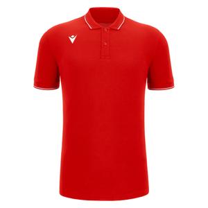 93370200-polo-macron-comedy-eco-rouge