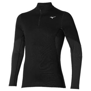 a2gaa65009-maillot-manches-longues-demi-zippe-mizuno-breath-thermo-merino-wool-black