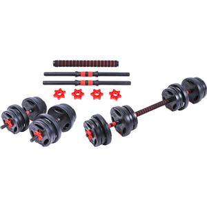 p2i202340-paire-d-halteres-hybrides-pure2improve-20kg-noir-rouge-tu