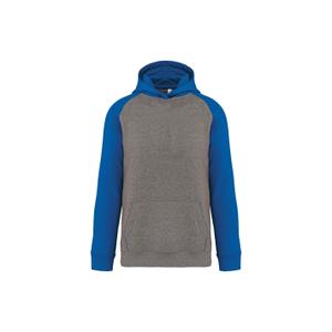 pa370-greyheather-sportyroyalblue-sweatshirt-a-capuche-enfant-proact-bicolore-gris-chine-bleu-royal