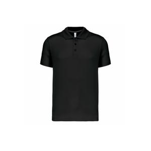 pa488-black-polo-enfant-manches-courtes-proact-polyester-noir