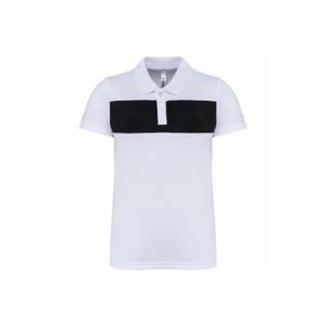 pa494-white-black-polo-enfant-manches-courtes-proact-blanc-noir