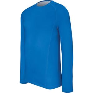 pa005-sportyroyalblue-t-shirt-double-peau-manches-longues-proact-sport-bleu-royal