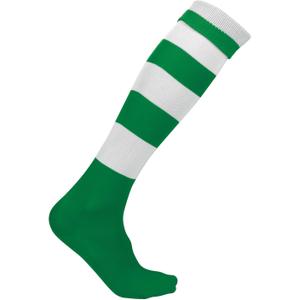 pa021-darkgreen-white-chaussettes-de-sport-proact-cerclees-vert-fonce-blanc