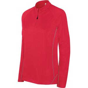 pa336-sportyred-sweat-femme-proact-running-1-4-zip-rouge-clair