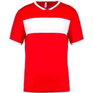 pa4001-sportyred-white-maillot-enfant-col-rond-proact-rouge-blanc