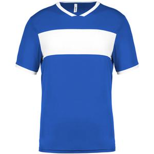 pa4001-sportyroyalblue-white-maillot-enfant-col-rond-proact-bleu-blanc