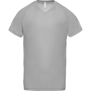 pa476-finegrey-t-shirt-col-v-proact-sport-gris-clair