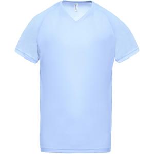 pa476-skyblue-t-shirt-col-v-proact-sport-bleu-ciel
