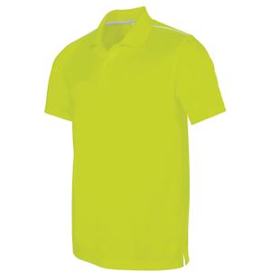 pa480-lime-polo-manches-courtes-proact-vert-fluo