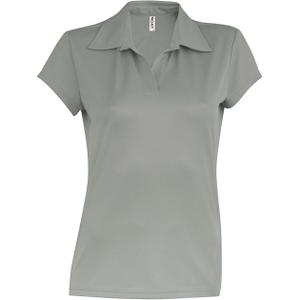pa483-finegrey-polo-femme-manches-courtes-sport-proact-gris-clair