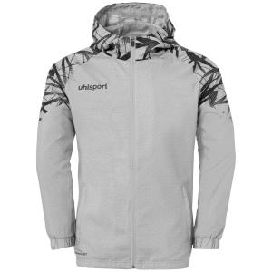 100221705-sweatshirt-a-capuche-tisse-uhlsport-goal-25-evo-gris-fonce-chine-noir