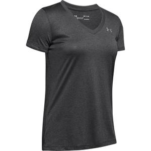 1255839-090-t-shirt-col-v-femme-under-armour-tech-gris-fonce-argente