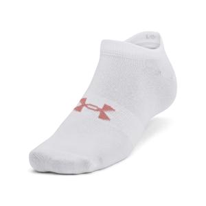1361459-697-chaussettes-invisibles-under-armour-essential-x3-pink-elixir-blanc-blanc