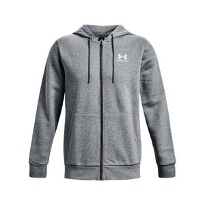 1373881-012-sweatshirt-a-capuche-entierement-zippe-under-armour-essential-fleece-gris-fonce-blanc