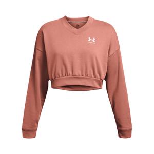 1382738-696-sweatshirt-col-rond-oversize-crop-femme-under-armour-rival-terry-canyon-pink-blanc
