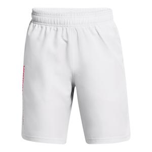 1383341-014-short-enfant-under-armour-tech-tm-woven-wordmark-gris-chine-red-solstice