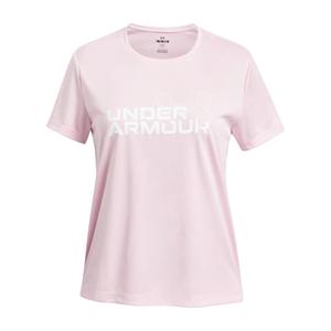 6007134-647-maillot-fille-under-armour-tech-tm-twist-wordmark-logo-prime-pink-blanc